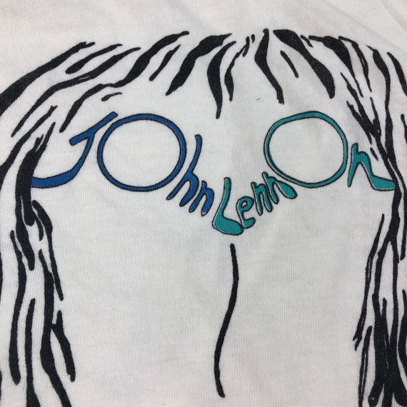 Vintage John Lennon "Woman" T-Shirt - image 4