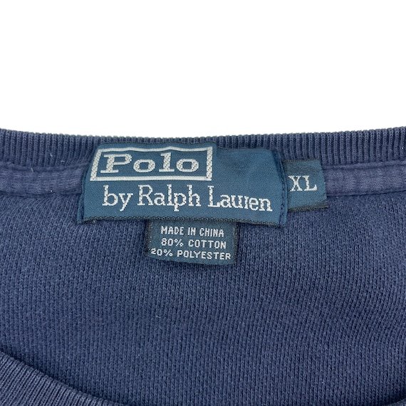 Vintage Polo Crew Neck Sweatshirt - image 4