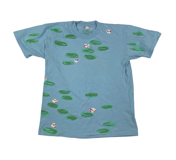 Vintage Chicago Art Institute Lily Pads T-Shirt - image 1