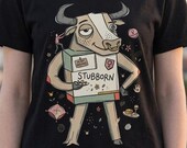 Taurus T-Shirt | Funny Zodiac Graphic Tee, Stubborn Astrology Unisex Shirt, Taurus Birthday Gift for Her Him