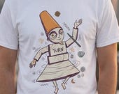 Istanbul Semazen T-Shirt | Sufi Whirling Dervish Graphic Tee, Turkish Culture Unisex Shirt, Istanbul Gift