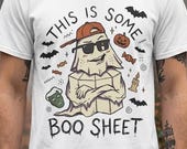 Halloween Funny Ghost Shirt | Funny Boo Sheet Tee | Cool Ghost T Shirt | Sassy Spooky Quote Tee | Vintage Sassy Ghost Tee | Unisex Gift