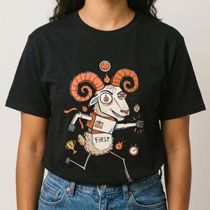 Aries T-Shirt | Funny Zodiac Graphic Tee, Me First Astrology Unisex Shirt, Aries Birthday Gift for Her Him