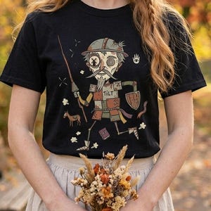 Spain T-Shirt | Funny Don Quixote Graphic Tee, Spanish Culture Unisex Shirt, Spain Gift for Her Him