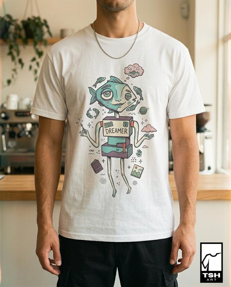 Pisces T-Shirt | Funny Zodiac Graphic Tee, Dreamer Astrology Unisex Shirt, Pisces Birthday Gift for Her Him