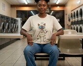 Loud Siamese Cat T-Shirt | Funny Talkative Cat Graphic Tee, 3 AM Meow Unisex Shirt, Cat Lover Mom Gift