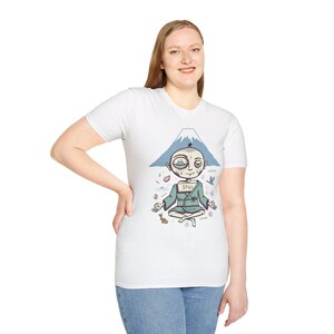 Zen Meditation Graphic Tee | Funny Mount Fuji Unisex Shirt, Japan Gift image 18