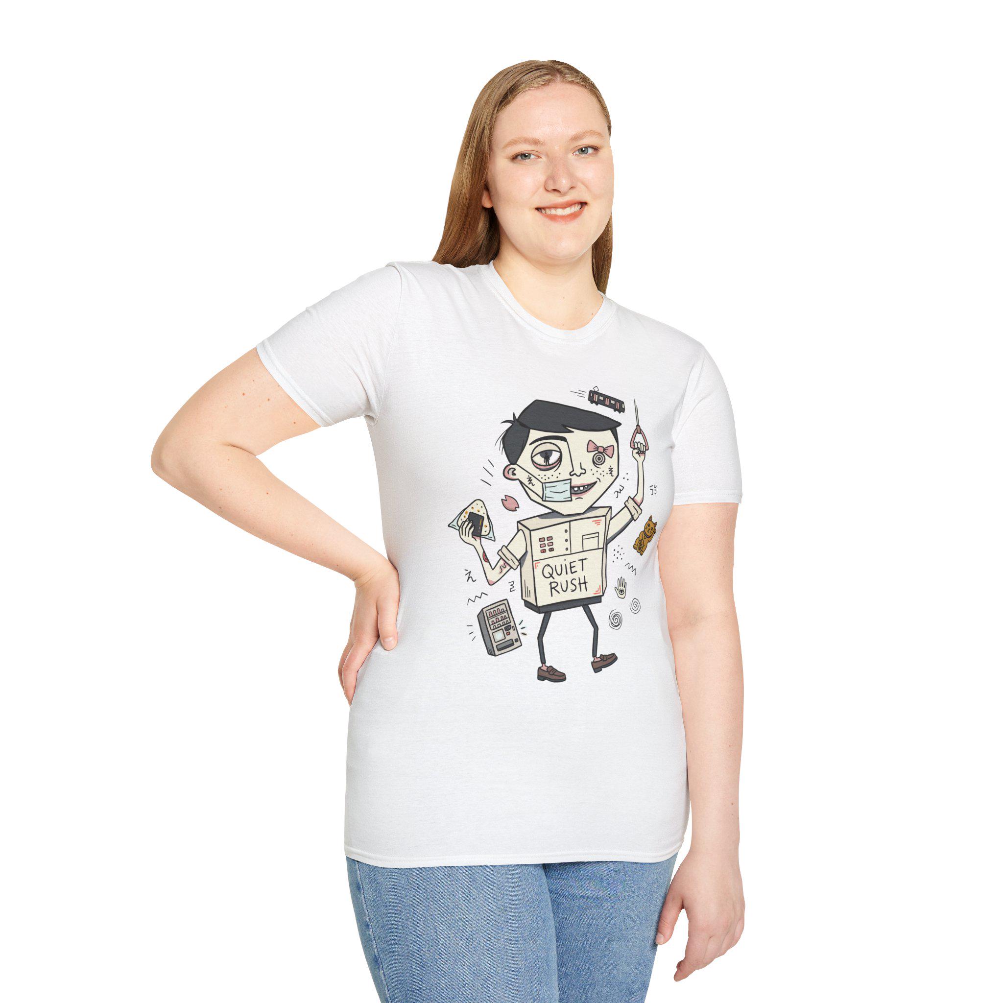 Tokyo Vibes T-Shirt | Japanese Urbancore Graphic Tee, Quiet Rush Illustration