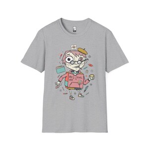 Camiseta para desarrollador frontend / Camiseta divertida con estampado CSS Flexbox, camiseta unisex para diseñador web Sport Grey