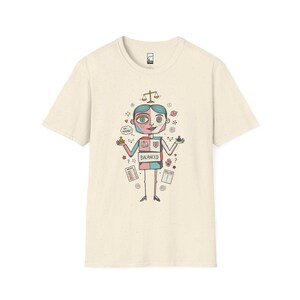 Camiseta del signo zodiacal Libra / Camiseta gráfica divertida sobre astrología para personas indecisas Natural
