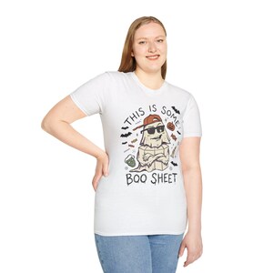Camiseta divertida de fantasma de Halloween / Camiseta divertida de fantasma / Camiseta de fantasma genial / Camiseta con cita espeluznante y atrevida / Camiseta vintage de fantasma atrevida / Regalo unisex imagen 18