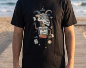 Capricorn T-Shirt | Funny Zodiac Graphic Tee, Grind Hustle Astrology Unisex Shirt, Capricorn Birthday Gift