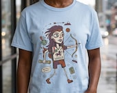 Sagittarius T-Shirt | Funny Zodiac Graphic Tee, Wanderlust Astrology Unisex Shirt, Sagittarius Birthday Gift