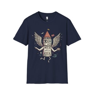 Istanbul T-Shirt | Funny Galata Tower Graphic Tee, Turkish Culture Unisex Shirt, Istanbul Gift Navy