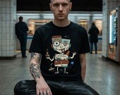 Istanbul Bosphorus Cat Tea Graphic Tee | Turkish Street Cat Unisex Shirt