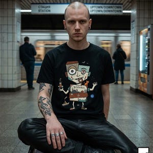 Istanbul Bosphorus Cat Tea Graphic Tee | Turkish Street Cat Unisex Shirt