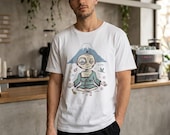 Japan T-Shirt | Funny Zen Meditation Graphic Tee, Mount Fuji Unisex Shirt, Japan Gift for Her Him