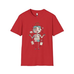 Camiseta del signo zodiacal Libra / Camiseta gráfica divertida sobre astrología para personas indecisas Red