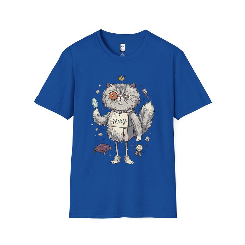 Persian Cat T-Shirt | Bougie Feline Graphic Tee, Cat Royalty Unisex Shirt Royal