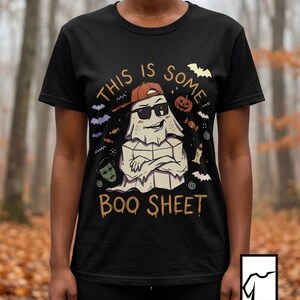 Halloween Funny Ghost Shirt | Funny Boo Sheet Tee | Cool Ghost T Shirt | Sassy Spooky Quote Tee | Vintage Sassy Ghost Tee | Unisex Gift