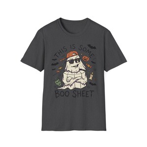 Camiseta divertida de fantasma de Halloween / Camiseta divertida de fantasma / Camiseta de fantasma genial / Camiseta con cita espeluznante y atrevida / Camiseta vintage de fantasma atrevida / Regalo unisex Dark Heather