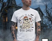 Halloween Funny Ghost Shirt | Funny Boo Sheet Tee | Cool Ghost T Shirt | Sassy Spooky Quote Tee | Vintage Sassy Ghost Tee | Unisex Gift