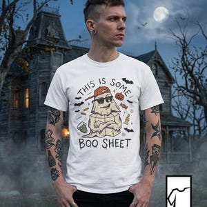 Halloween Funny Ghost Shirt | Funny Boo Sheet Tee | Cool Ghost T Shirt | Sassy Spooky Quote Tee | Vintage Sassy Ghost Tee | Unisex Gift