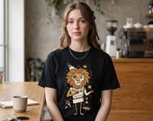 Leo T-Shirt | Funny Zodiac Graphic Tee, Main Character Astrology Unisex Shirt, Leo Birthday Gift for Her Him
