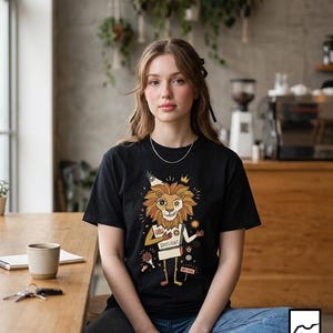 Leo T-Shirt | Funny Zodiac Graphic Tee, Main Character Astrology Unisex Shirt, Leo Birthday Gift for Her Him