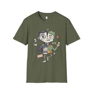 Mobile Dev Shirt | Funny iOS Tee | Android T Shirt | App Builder Graphic Tee | Software Engineer Shirt | Coder Gift Military Green