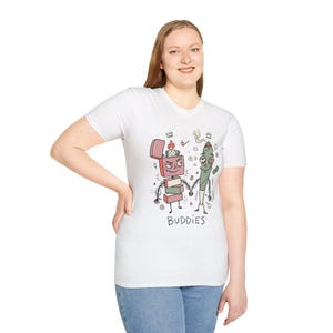 Stoner Buddies T-Shirt | Funny 420 Graphic Tee, Smoke Buddy Unisex Shirt, High Vibes Stoner Gift image 17
