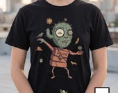 Psychedelic T-Shirt | Peyote Vision Graphic Tee, Desert Shaman Unisex Shirt, Trippy Cactus Gift Her Him