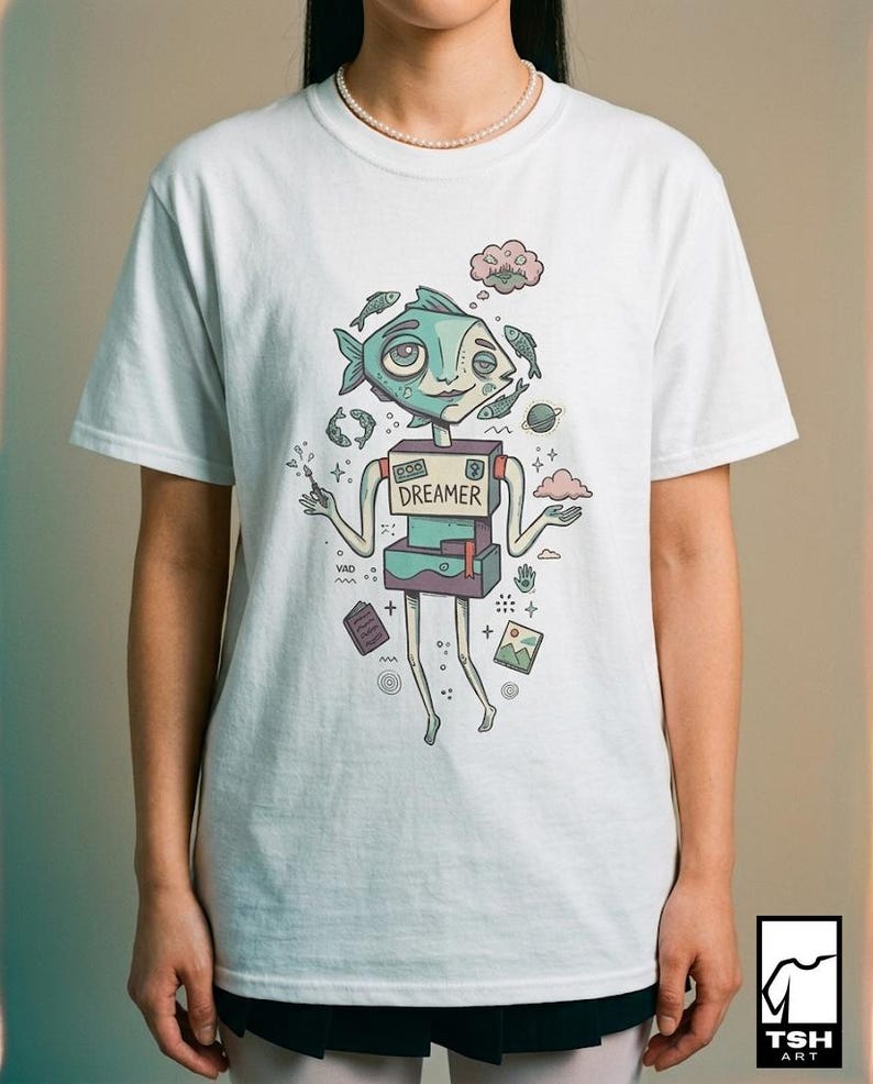 Pisces T-Shirt | Funny Zodiac Graphic Tee, Dreamer Astrology Unisex Shirt, Pisces Birthday Gift for Her Him