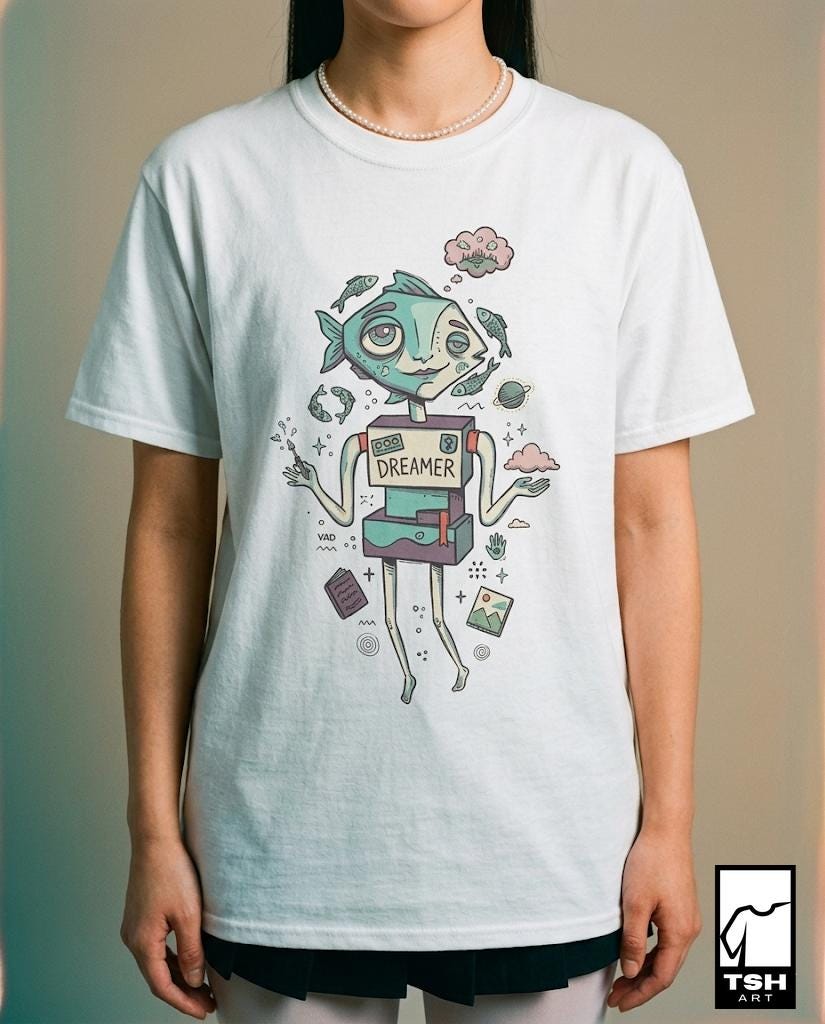 Pisces T-Shirt | Funny Zodiac Graphic Tee, Dreamer Astrology Unisex Shirt, Pisces Birthday Gift for Her Him