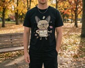 Bougie French Bulldog T-Shirt | Funny Frenchie Graphic Tee, Spoiled Dog Mom Unisex Shirt, Dog Lover Gift