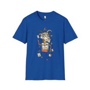 Capricorn T-Shirt | Funny Zodiac Graphic Tee, Grind Hustle Astrology Unisex Shirt, Capricorn Birthday Gift Royal