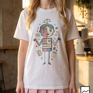 Libra T-Shirt | Funny Zodiac Graphic Tee, Indecisive Astrology Unisex Shirt, Libra Birthday Gift for Her Him