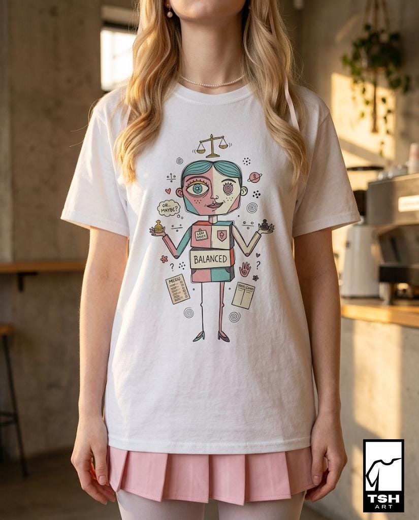 Libra T-Shirt | Funny Zodiac Graphic Tee, Indecisive Astrology Unisex Shirt, Libra Birthday Gift for Her Him