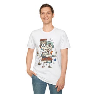 Istanbul Bosphorus Cat Tea Graphic Tee | Turkish Street Cat Unisex Shirt image 18
