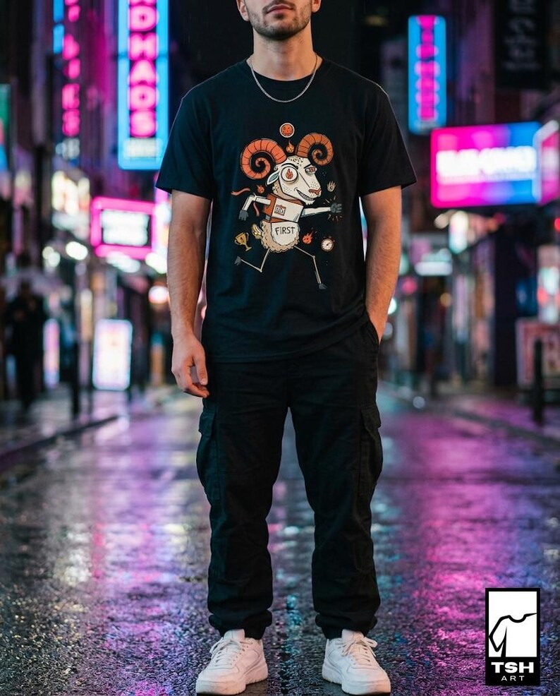 Aries T-Shirt | Funny Zodiac Graphic Tee, Me First Astrology Unisex Shirt, Aries Birthday Gift for Her Him