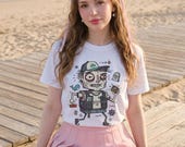 DevOps Engineer T-Shirt | Funny CI CD Deploy Graphic Tee, Kubernetes Docker Unisex Shirt, Sysadmin Coder Gift
