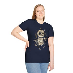 Camiseta de momia / Camiseta gráfica divertida de Halloween con temática egipcia maldita imagen 18