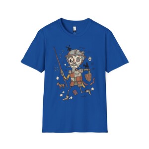 Don Quixote Graphic Tee | Funny Spanish Knight Illustration, Unisex Culture Shirt Royal