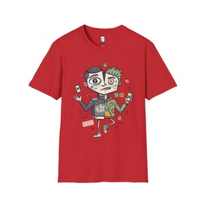 Mobile Dev Shirt | Funny iOS Tee | Android T Shirt | App Builder Graphic Tee | Software Engineer Shirt | Coder Gift Red