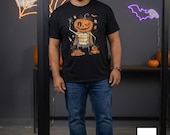 Unisex Pumpkin T-Shirt | Jack O Lantern Print | Fall Harvest Graphic Tee | Spooky Pumpkin T-Shirt