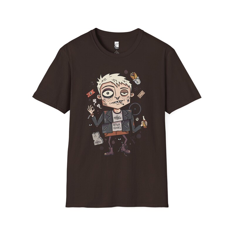 Berlin T-Shirt | Techno After Hours Graphic Tee, Berghain Underground Unisex Shirt, Berlin Lover Gift Dark Chocolate