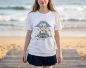 Japan T-Shirt | Funny Zen Meditation Graphic Tee, Mount Fuji Unisex Shirt, Japan Gift for Her Him