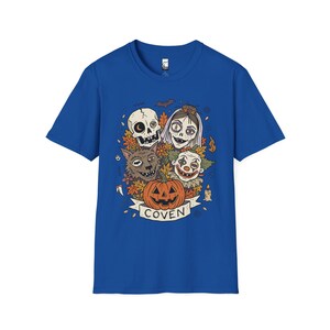 Vintage Halloween Shirt | Skull Werewolf T Shirt | Creepy Clown Witch Tee | Pumpkin Coven Graphic Tee | Retro Horror Tee | Unisex Gift image 17