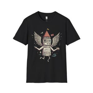 Istanbul T-Shirt | Funny Galata Tower Graphic Tee, Turkish Culture Unisex Shirt, Istanbul Gift Black