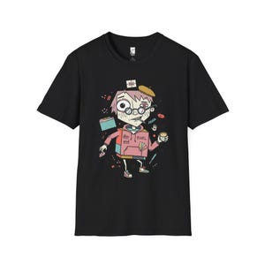 Camiseta para desarrollador frontend / Camiseta divertida con estampado CSS Flexbox, camiseta unisex para diseñador web Black